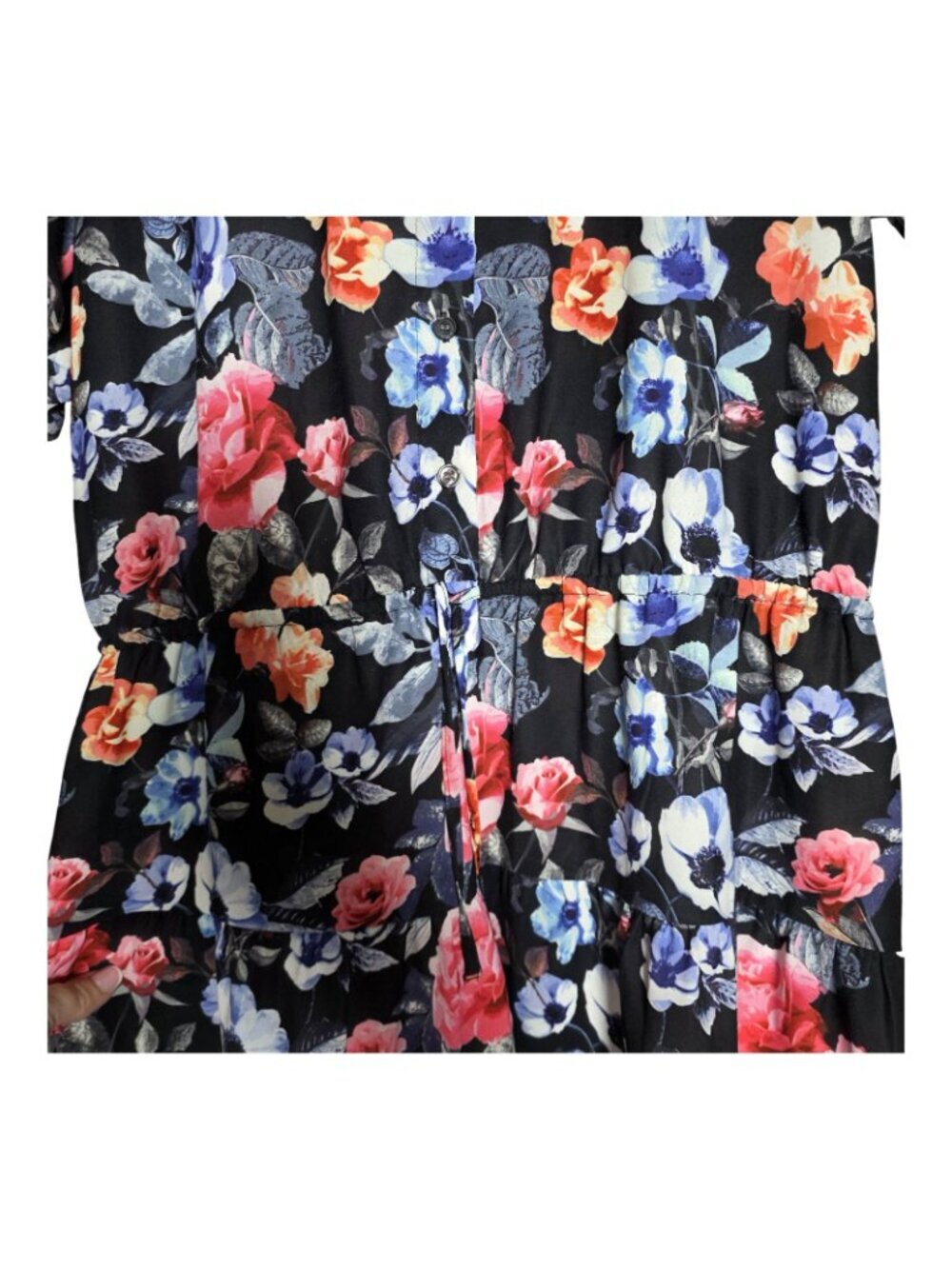 NWT Women's - Rebecca Minkoff Aston Floral Dress, Size Large - Picture 5 of 11